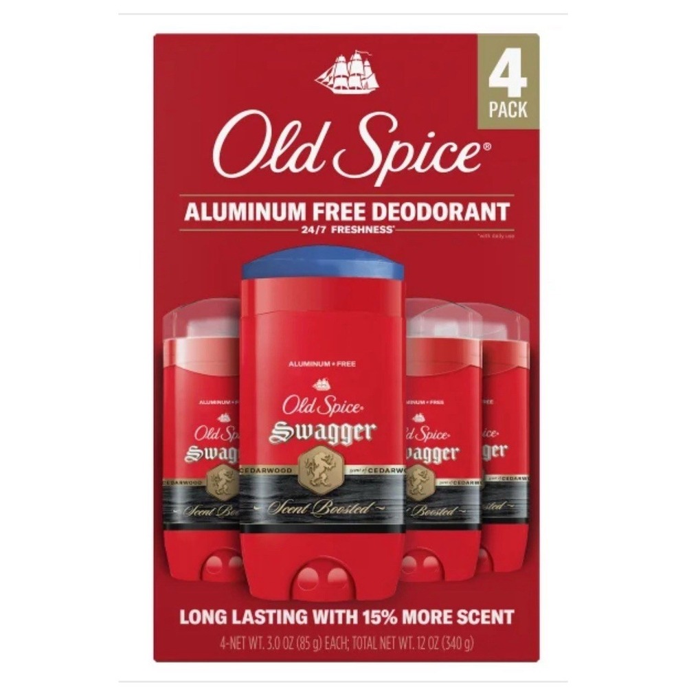 Old Spice Swagger Antiperspirant & Deodorant for Men - 2.6 oz. (4 Pk)